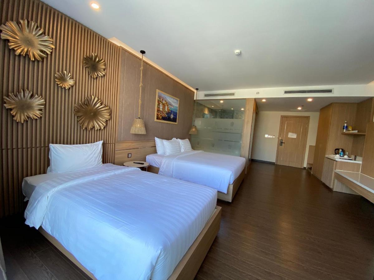 Virgo Hotel Να Τρανγκ Εξωτερικό φωτογραφία Deluxe twin room