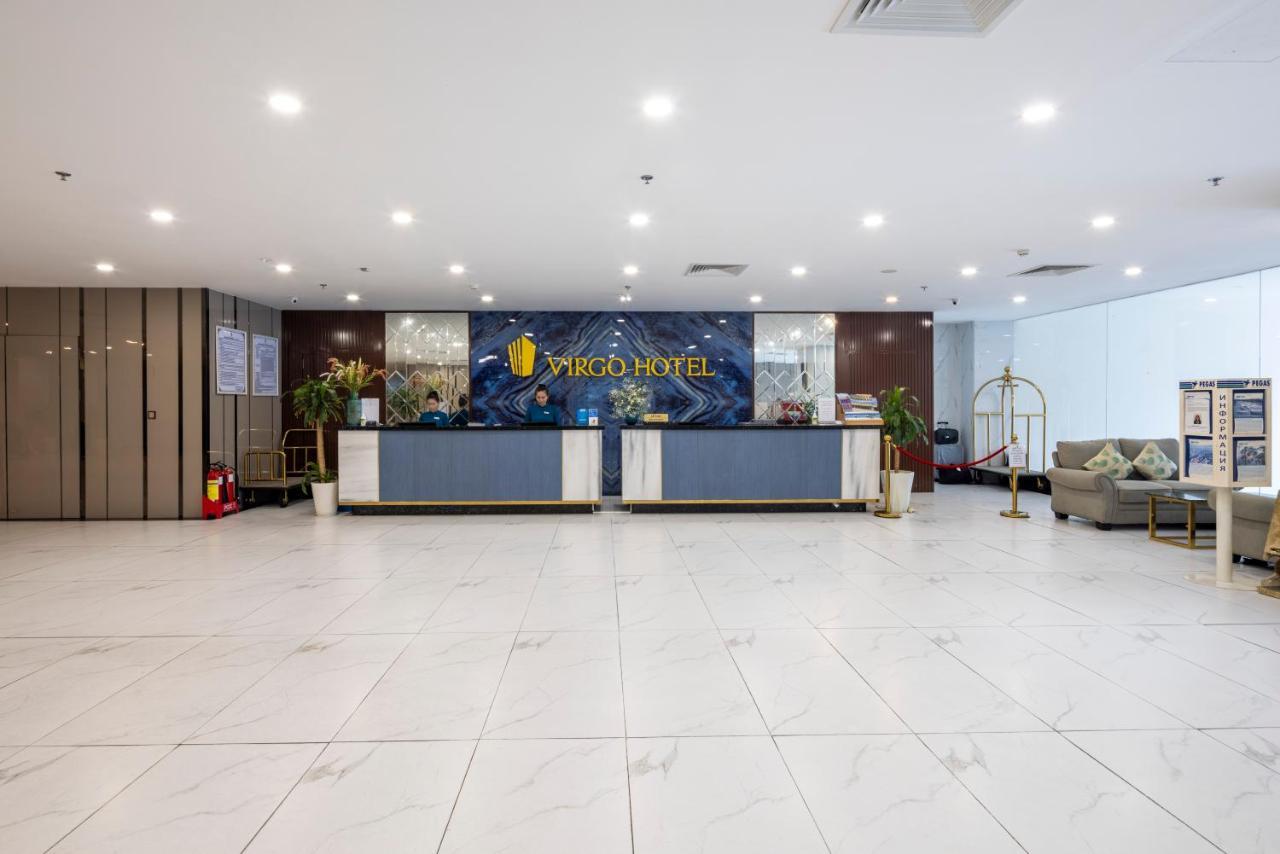 Virgo Hotel Να Τρανγκ Εξωτερικό φωτογραφία Lobby