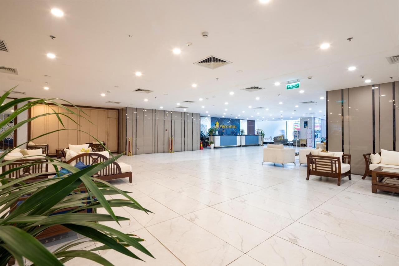 Virgo Hotel Να Τρανγκ Εξωτερικό φωτογραφία The lobby of the hotel